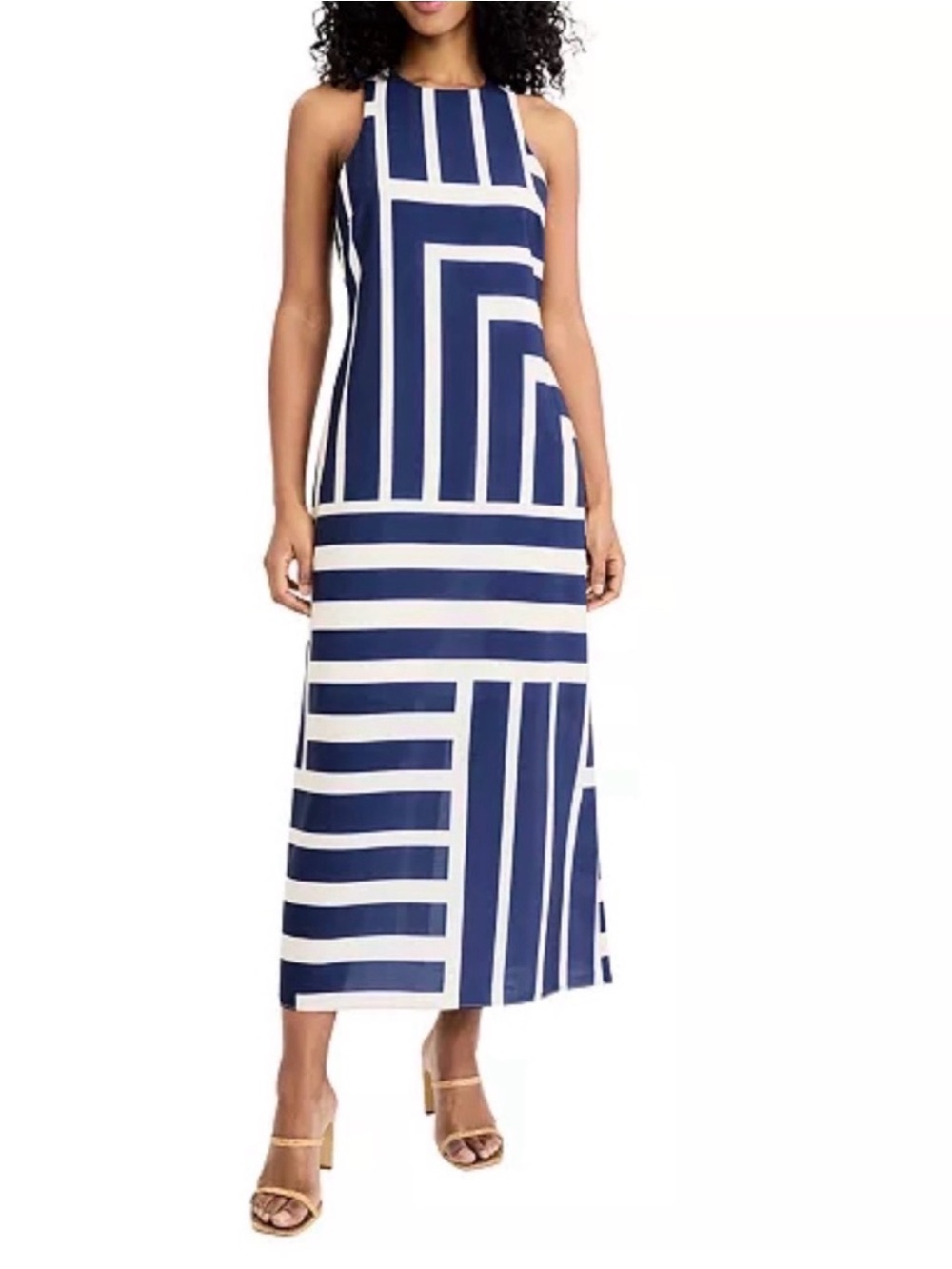 DONNA MORGAN Women's
Crewneck Midi Dress